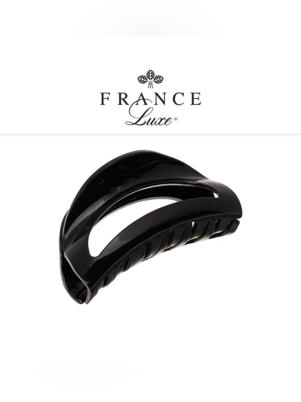 France Luxe Large  Belle Cutout Curve Jaw